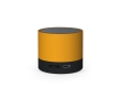 Portable speaker made from recycled plastic colour orange