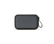 Recycled plastic wireless speaker with removable grilles 10W colour black