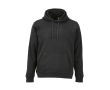Unisex organic cotton hoodie 300 g/m² colour black