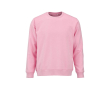 Unisex organic cotton brushed fleece sweatshirt 300g/m² Waikiki colour pink