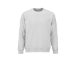 Unisex organic cotton brushed fleece sweatshirt 300g/m² Waikiki colour light grey