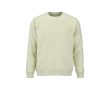 Unisex organic cotton brushed fleece sweatshirt 300g/m² Waikiki colour pastel green