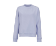 Women’s organic cotton crew neck sweatshirt 300g/m² Waikiki colour pastel blue