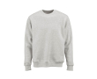 Unisex organic cotton crew neck sweatshirt 340 g/m² Nazaré colour heather light grey