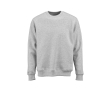Unisex organic cotton crew neck sweatshirt 340 g/m² Nazaré colour marbled grey