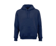 Unisex organic cotton hoodie 340g/m² Tulum colour navy-blue