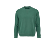 Unisex organic cotton sweatshirt with French terry 300 g/m² Capri colour dark green