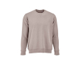Unisex organic cotton sweatshirt with French terry 300 g/m² Capri colour taupe grey