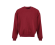 Unisex organic cotton oversized sweatshirt 340gsm Whitehaven colour burgundy