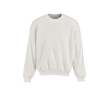 Unisex organic cotton oversized sweatshirt 340gsm Whitehaven colour white