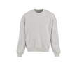 Unisex organic cotton oversized sweatshirt 340gsm Whitehaven colour heather light grey