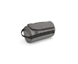 Toiletry bag from recycled polyester and RPET colour grey