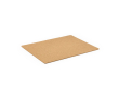Rectangular cork placemat made in Europe colour natural