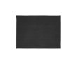 Recycled canvas placemat 45 x 33 cm and 180 g/m² colour black