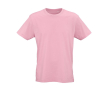 Unisex organic cotton regular fit T-shirt 165g/m² Copacabana colour pink