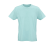 Unisex organic cotton regular fit T-shirt 165g/m² Copacabana colour light-green