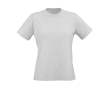 Women’s organic ring-spun cotton T-shirt 165 g/m² Copacabana colour light grey