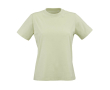 Women’s organic ring-spun cotton T-shirt 165 g/m² Copacabana colour pastel green