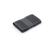 Guest towel made from recycled cotton, 370 g/m2, 50 x 100 cm colour dark grey