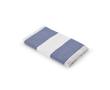 Beach towel recycled cotton 350 g/m2, 80 x 160 cm colour blue