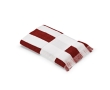 Beach towel made from recycled cotton, 450 g/m2, 80 x 180cm colour red