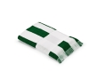 Beach towel made from recycled cotton, 450 g/m2, 80 x 180cm colour green