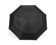 Automatic foldable stormproof umbrella made from recycled plastic ø119 colour black