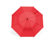 Recycled plastic storm umbrella with straight handle ø100 colour red