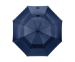 Durable automatic recycled plastic golf umbrella ø135 colour navy-blue