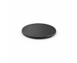 Magnetic wireless charger made from recycled plastic with USB-C and 15W colour black