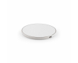 Magnetic wireless charger made from recycled plastic with USB-C and 15W colour white