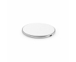 Magnetic wireless charger in recycled aluminium with USB-C and 15W colour white