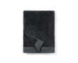 Branded cotton and tencel towel, 70 × 140 cm colour dark grey