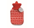 Hot water bottle, Nordic red & white design for promotions colour red