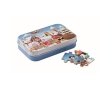 Christmas puzzle for children in metal box, 60 pieces colour multicolour