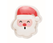 Reusable plastic hand warmer in Santa Claus shape colour multicolour