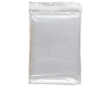 Foldable rain jacket with hood, bagged colour transparent