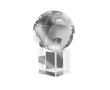 Paperweight glass ball for an elegant promotional gift colour transparent