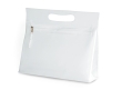 Transparent toiletry bag for hand luggage in various colours colour transparent
