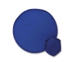 Flexible, foldable disc made of nylon with matching case colour blue