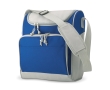 Cooler bag with front pocket made of polyester colour royal blue