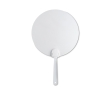 Rounded fan colour white