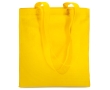 Affordable non-woven bag in attractive colours, 80 g/m2 colour yellow