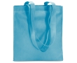 Affordable non-woven bag in attractive colours, 80 g/m2 colour turquoise