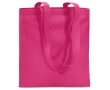 Affordable non-woven bag in attractive colours, 80 g/m2 colour fuchsia