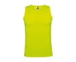 Children's sports t-shirt with removable label, 140 g/m2, Roly  colour neon yellow