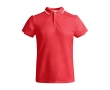 Children's short-sleeve sports polo shirt, 140 g/m2, Roly colour red