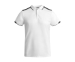 Children's short-sleeve sports polo shirt, 140 g/m2, Roly colour white