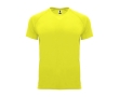 Children’s 100% polyester technical t-shirt, 135 g/m², Roly colour neon yellow