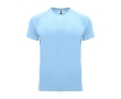 Children’s 100% polyester technical t-shirt, 135 g/m², Roly colour light blue